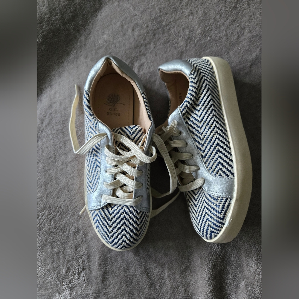 G. C. Shoes Roslyn Zig Zag Sneakers 6